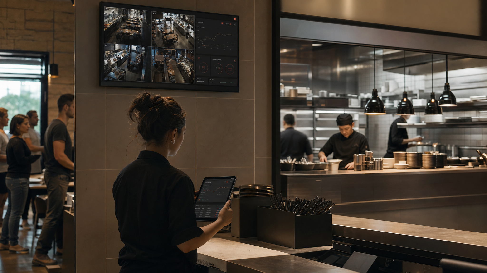 Franchise operations — storefront floor